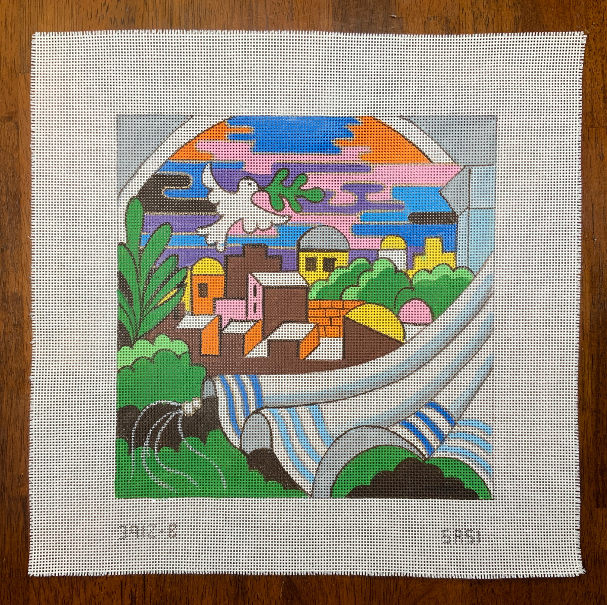 Jerusalem | Needlepoint Destashing