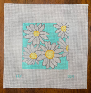 Daisy Floral Square