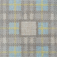 Preppy Plaid Square - Blue/Gray