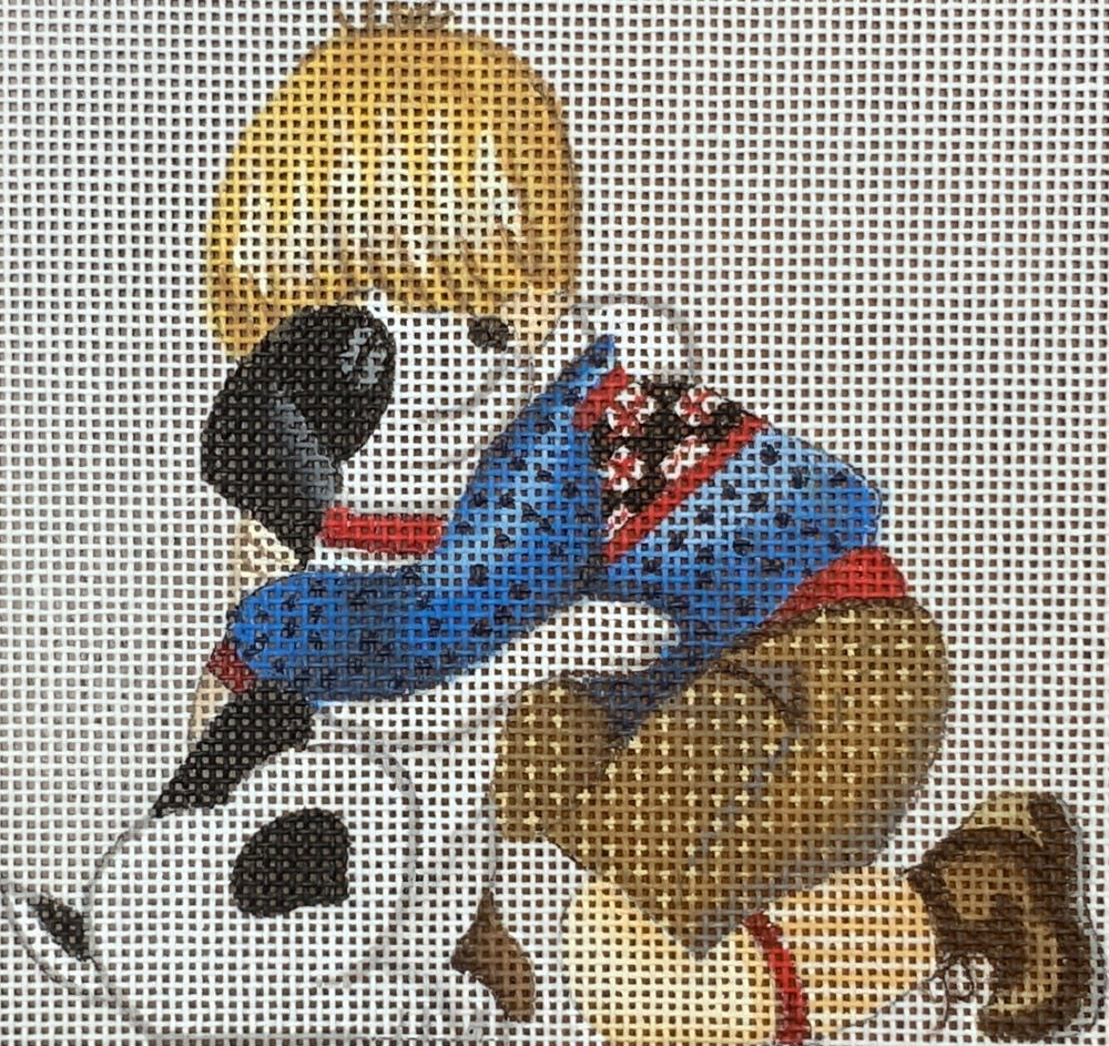 Boy with Dog