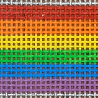 Rainbow Key Fob