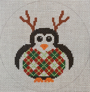 Penguin in Antlers