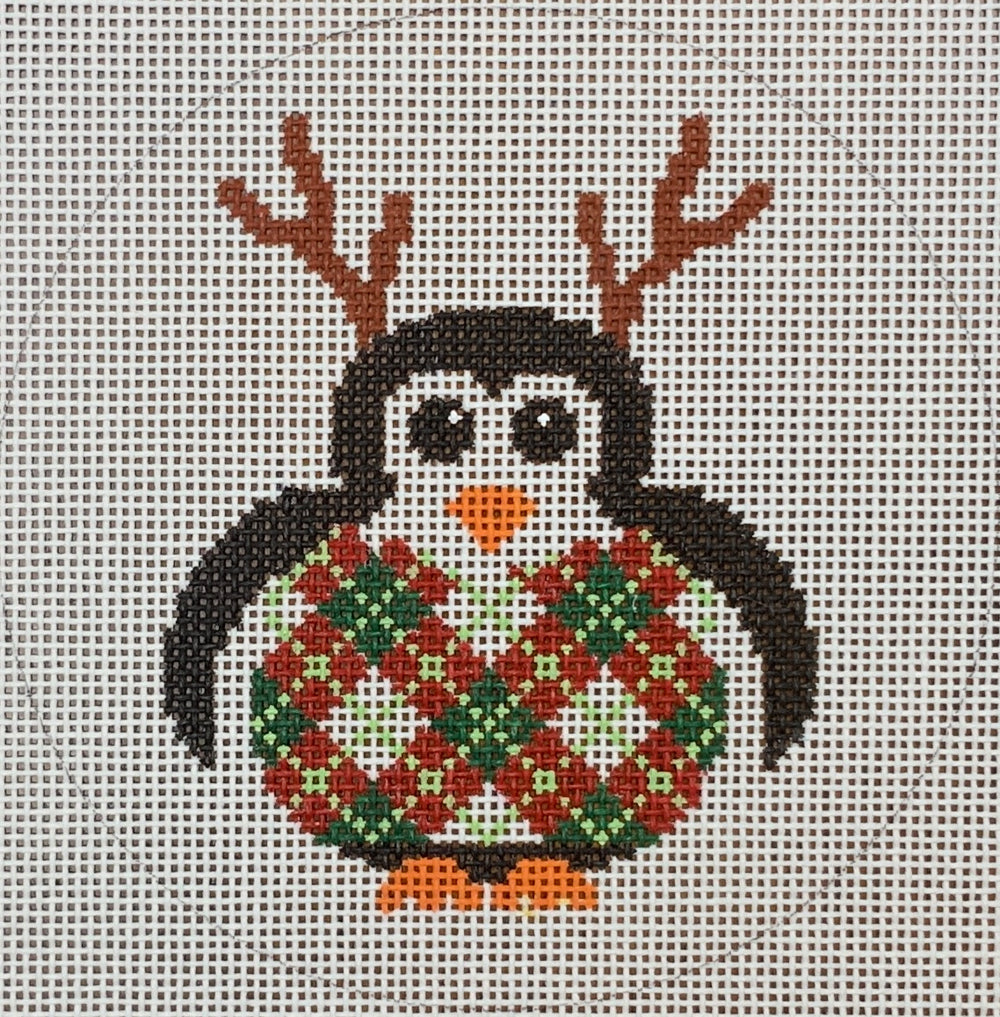 Penguin in Antlers
