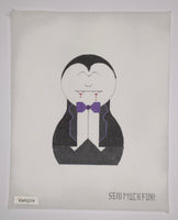 Vampire with stitch guide
