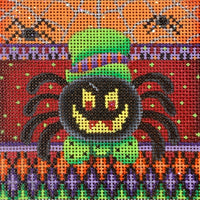 Spider Square - Green Hat