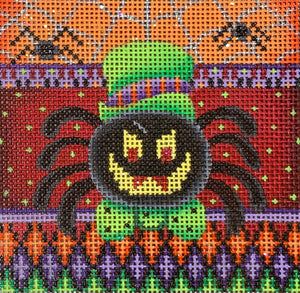 Spider Square - Green Hat