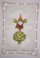 Gnome On Artichoke

