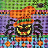 Spider Square - Orange Hat