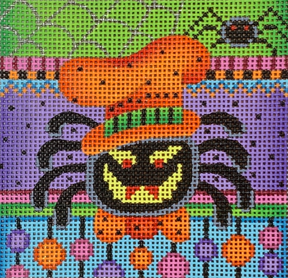 Spider Square - Orange Hat