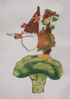 Gnome On Broccoli
