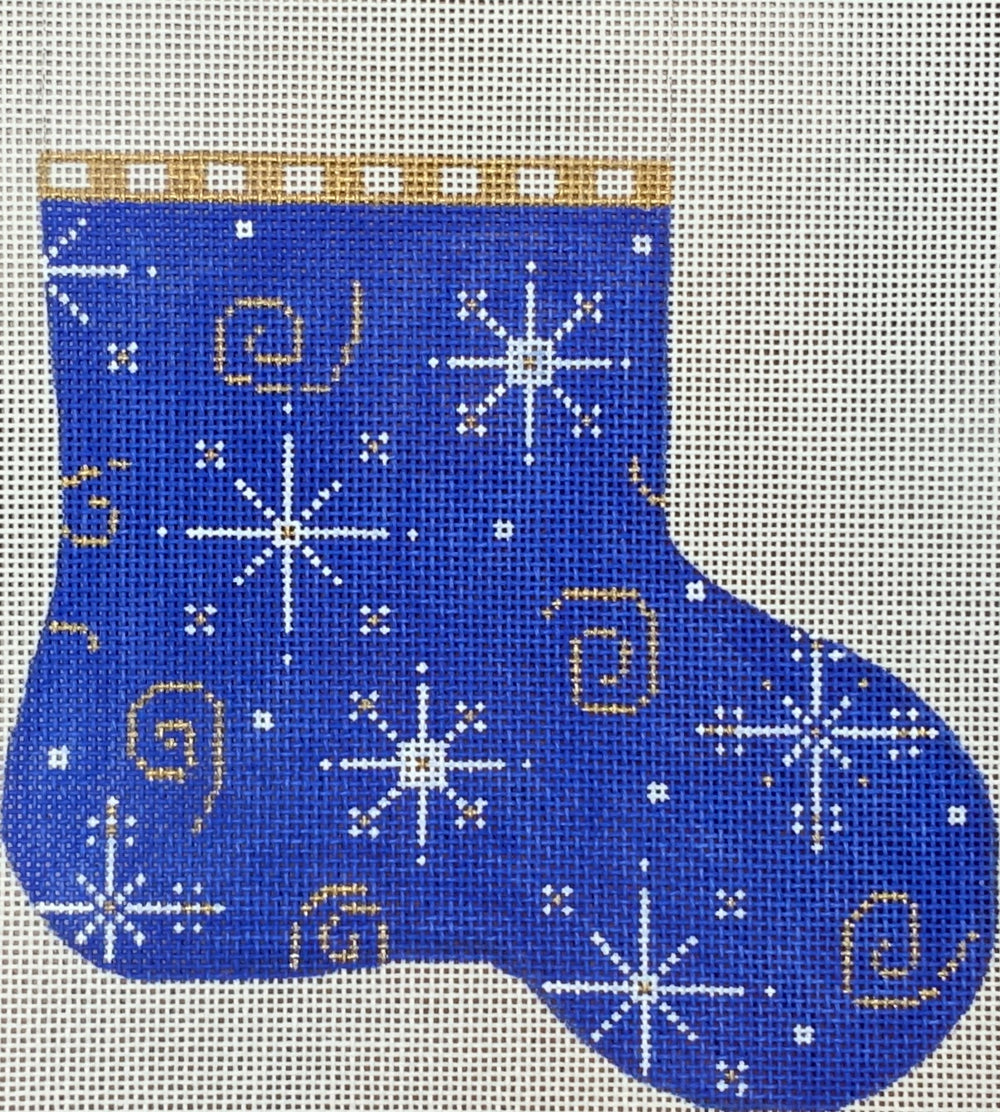 Blue Mini Sock