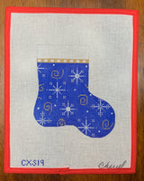 Blue Mini Sock
