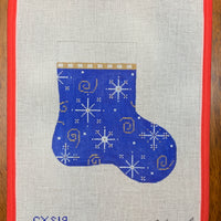 Blue Mini Sock