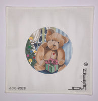 Teddy Bear with Gift
