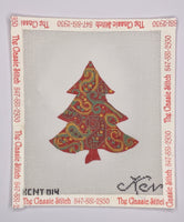 Red Paisley Tree
