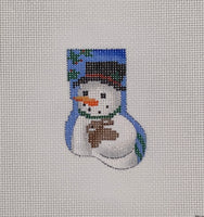 Snowman Micro Sock
