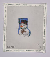 Snowman Micro Sock
