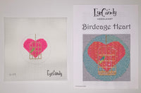 Birdcage Heart with stitch guide
