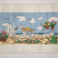 Spring Adirondack Chairs