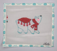 Holiday Bear with stitch guide
