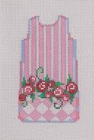 Stripes/Rose/Harlequin Mini Shift
