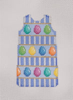 Seersucker/Eggs Mini Shift with stitch guide
