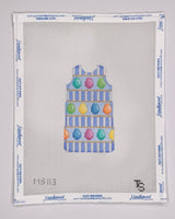 Seersucker/Eggs Mini Shift with stitch guide
