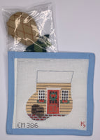 Stuffed Mini Sock: Home with Pineapple
