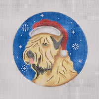 Wheaton Terrier Santa
