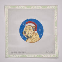 Wheaton Terrier Santa