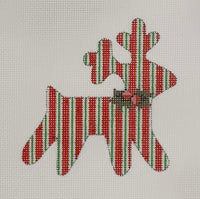 Candy Cane Reindeer Ornament
