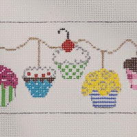 Things on a String: Cupcakes with stitch guide