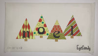 Christmas Trees 'Noel' - red & green
