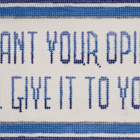 If I Want Your Opinion...