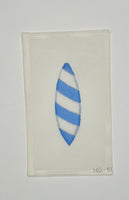 Blue Stripe Ornament
