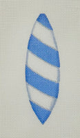 Blue Stripe Ornament
