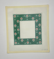 Green Flowers Frame
