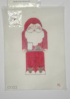 Ready for Bed Santa with stitch guide
