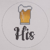 His Beer Ornament
