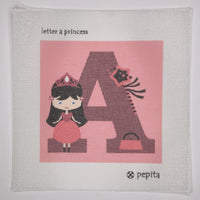 Letter A Princess (print)