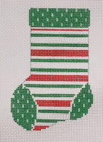 Mini Sock with stitch guide
