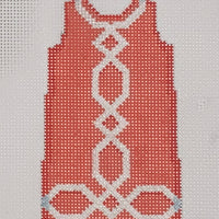 Lattice Trim On Coral Mini Shift