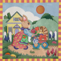 Girl Bunny Pillow
