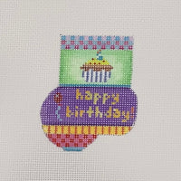 Happy Birthday Munchkin Sock