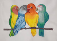 4 Lovebirds
