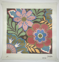 Fall Harlequin Pillow

