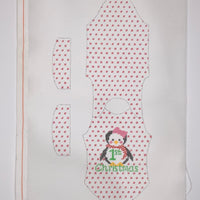 1st Christmas Onesie Ornament - Penguin