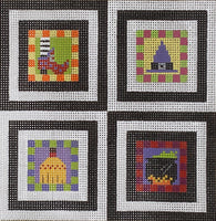 Halloween Squares  - 13M
