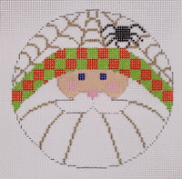 Spider Web Santa with stitch guide
