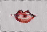 Lips Luggage Tag

